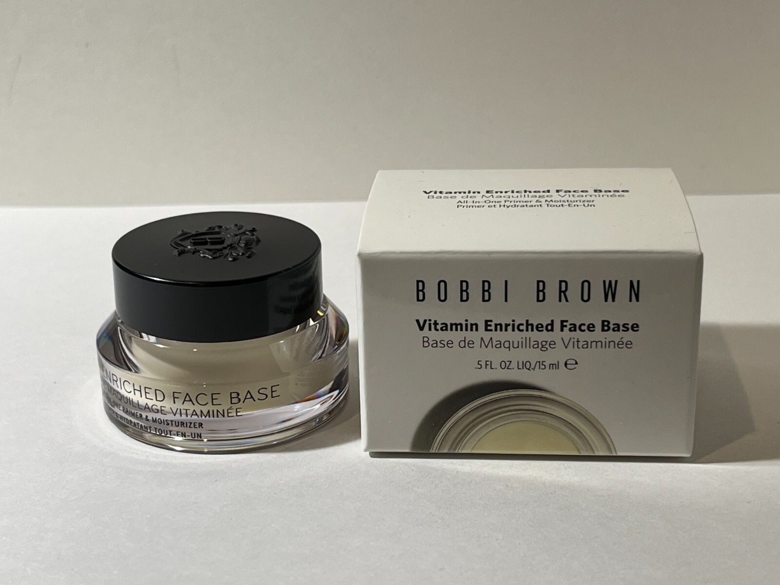 Bobbi Brown Vitamin Enriched Face Base Deluxe Travel Size .5 oz 15