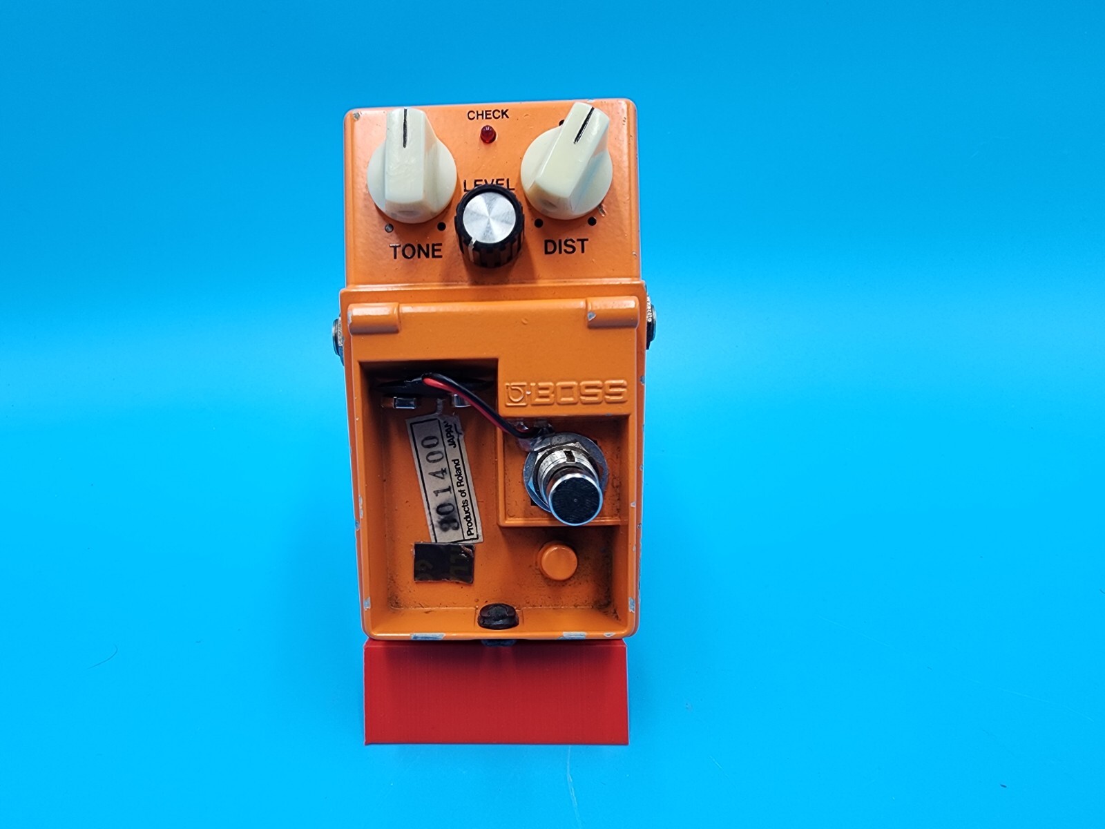 Vintage 83 True Bypass Mod Boss DS-1 Distortion Guitar Effect