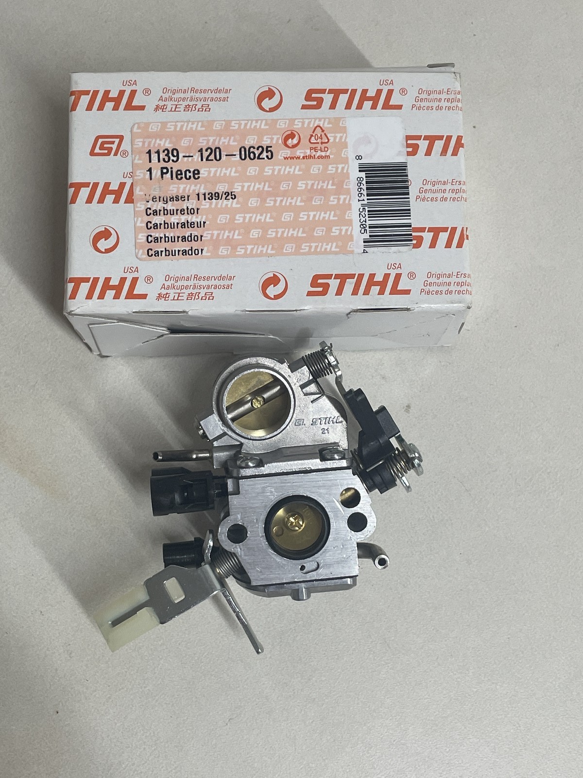 STIHL OEM ZAMA CARBURETOR 1139 120 0625 FOR MS181C MS211C 181 C-BE