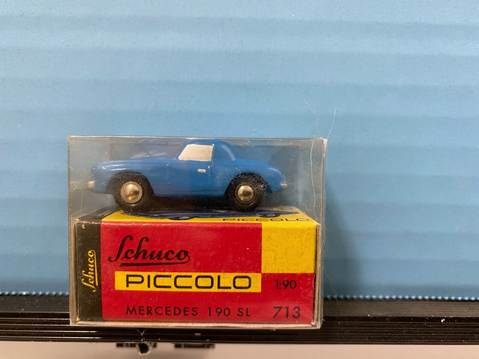 SCHUCO PICCOLO MERCEDES-BENZ 190 SL BLUE #713 ORIGINAL PACKAGE | eBay