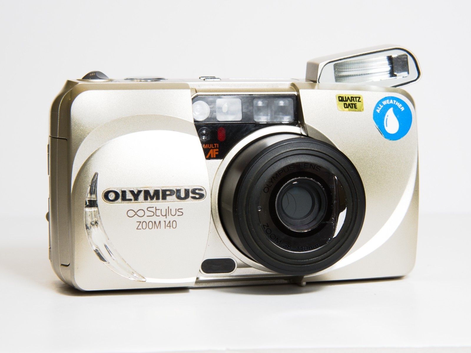 Olympus Stylus Zoom 140 35mm Point & Shoot Film Camera - For Parts