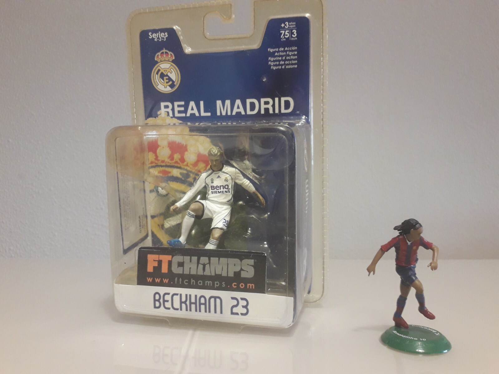 David beckham 7,5 cm ftchamps ft champs Real Madrid figura muñeco
