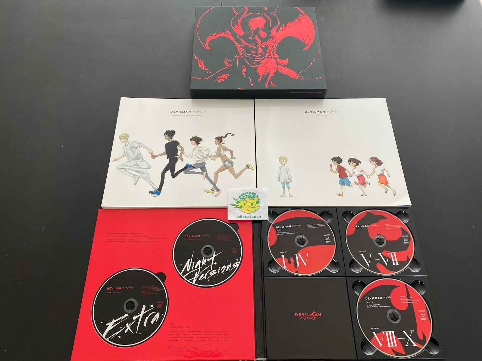 DEVILMAN crybaby COMPLETE BOX Limited Edition Blu-ray Disc | eBay
