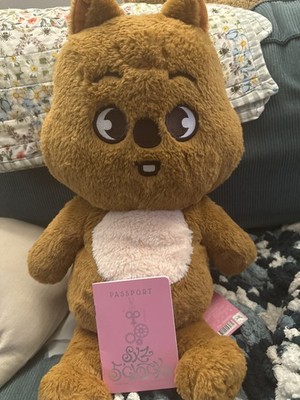 Stray Kids SKZOO HAN QUOKKA Official Plush Teddy Bear Ver. with