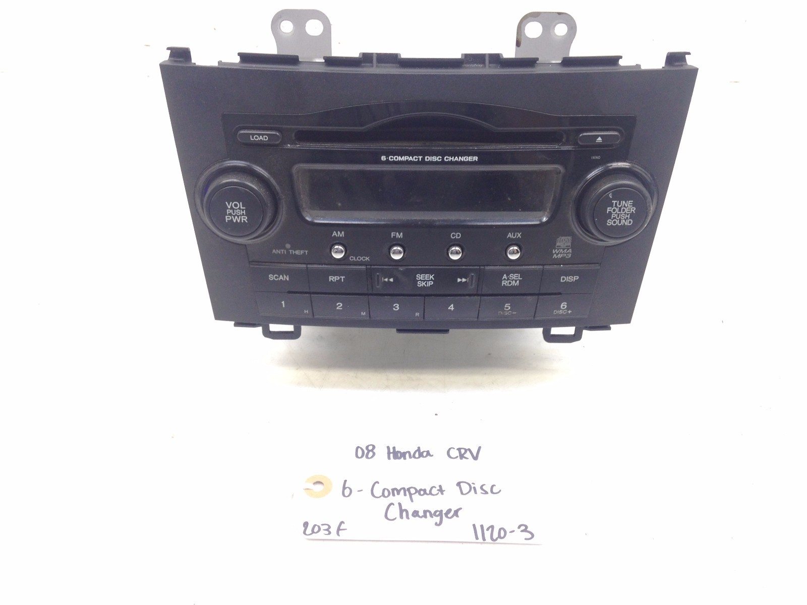 2007-2009 HONDA CR-V RADIO 6 CD DISC CHANGER OEM 39100-SWA-A004 | eBay