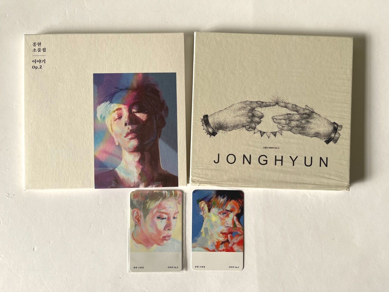 Jonghyun 2CD The Collection: Story Op.1, Op.2 With Photo Card | eBay