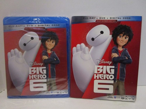 Walt Disney Big Hero 6 - AUTHENTIC Bluray + DVD New / SEALED with