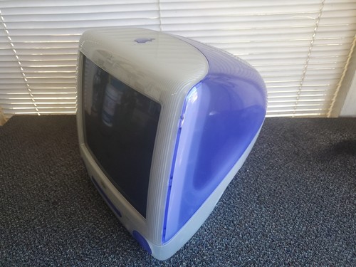 1998 Apple iMac G3 Purple vintage Apple imac all in one Computer