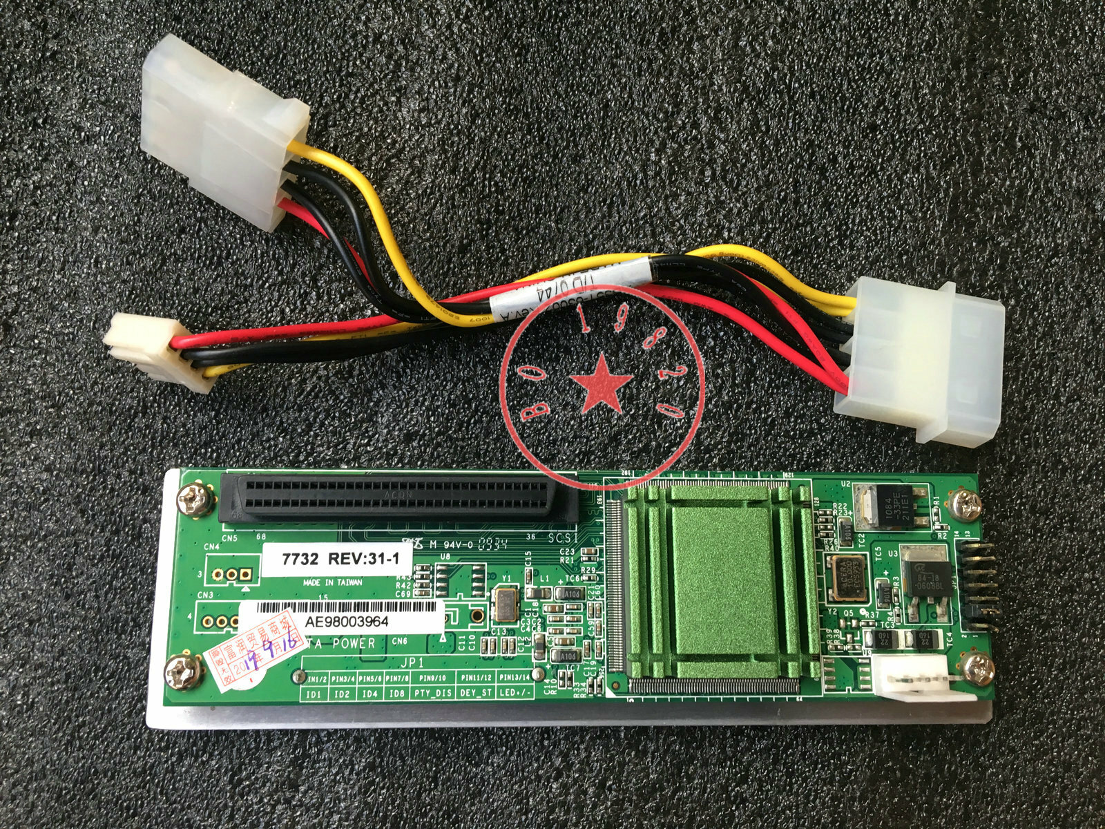 ACARD AEC-7732 SCSI to SATA Adapter 68-pin SCSI to serial cable | eBay