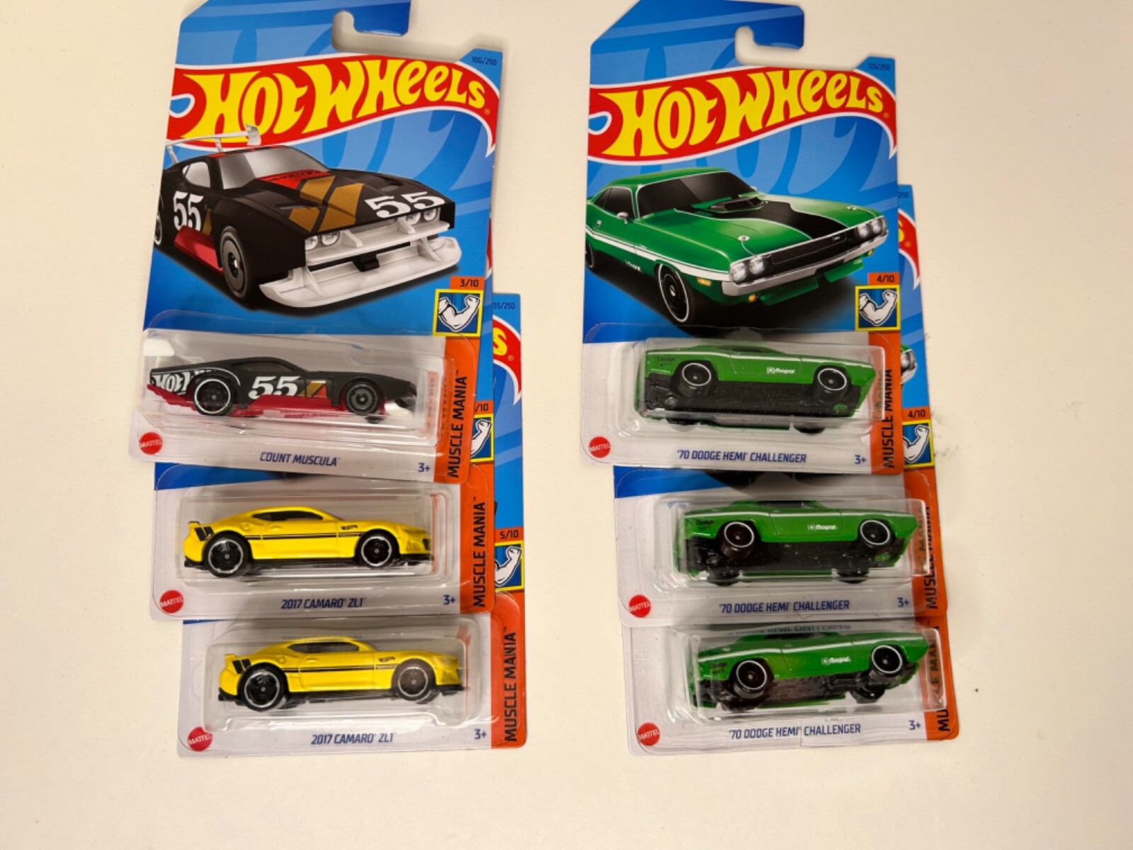 Hot Wheels 2023 Mainline HW Muscle Mania You Pick International