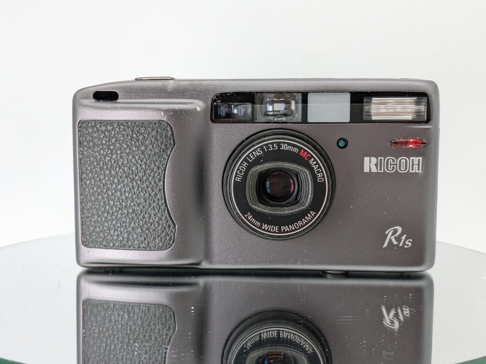 Ricoh R1s Gray Point & Shoot Film Camera JAPAN | eBay