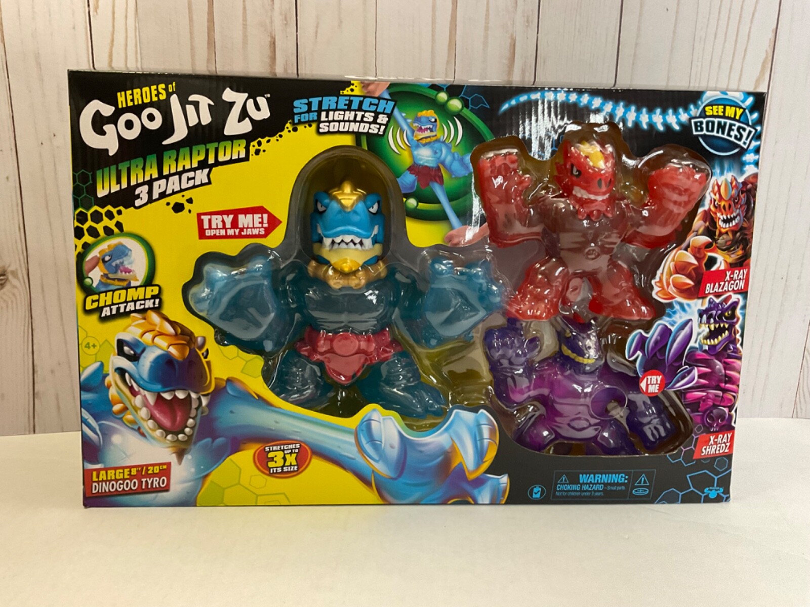 Heroes of Goo Jit Zu Ultra Raptor Super-sized 8