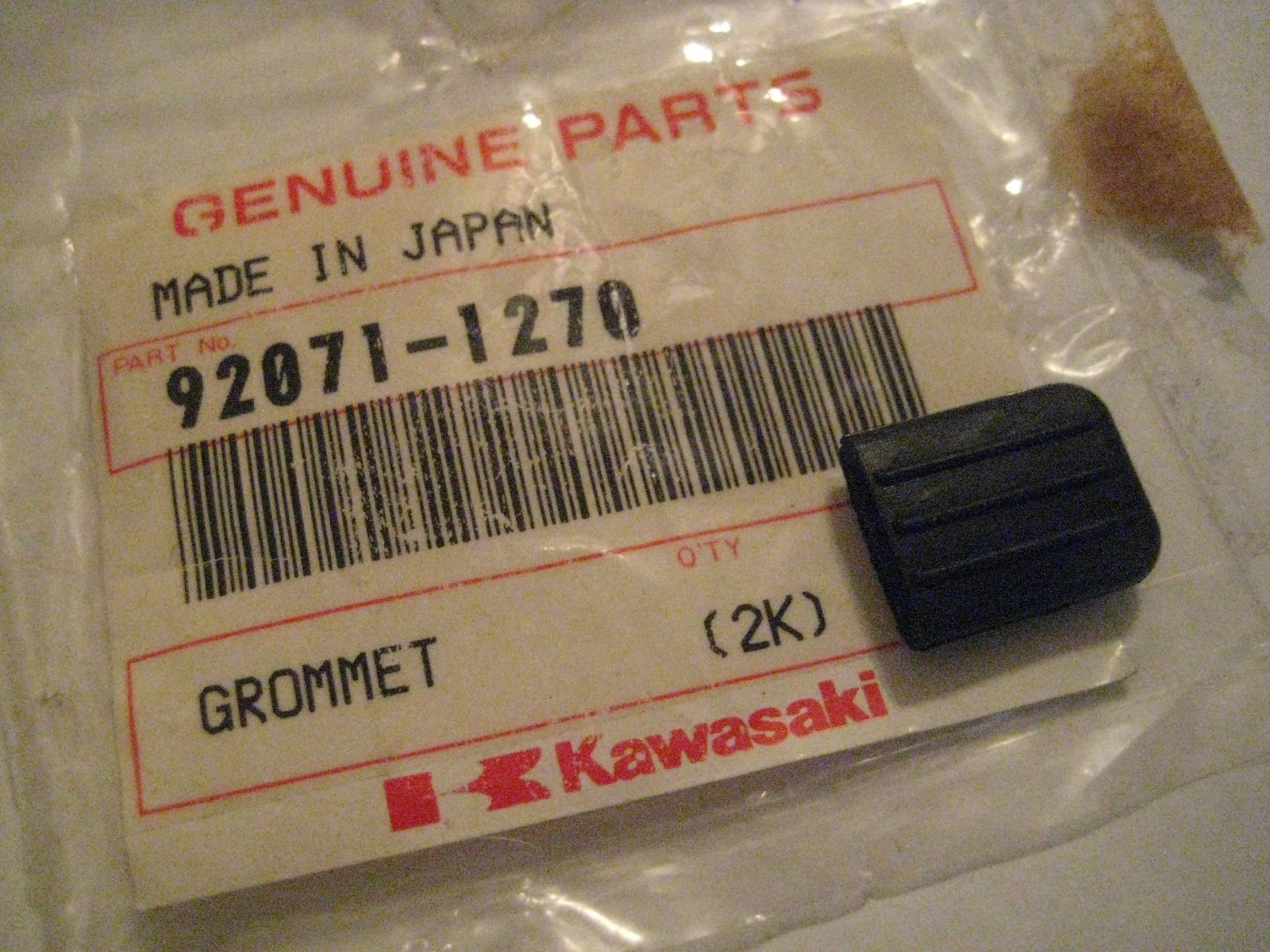 KAWASAKI VULCAN/ZX-14R/ZX-10R/MUFFLER/COVER/BODY GROMMET NOS! | eBay