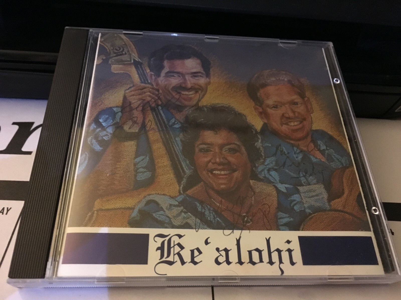 KE'ALOHI - Ke`alohi SIGNED/AUTOGRAPHED ORIGINAL HAWAIIAN CD, 1992