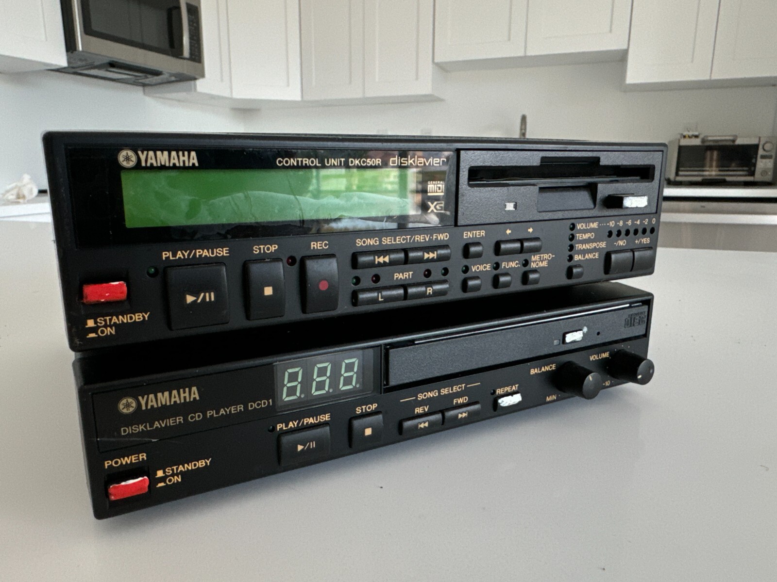 Yamaha Disklavier DKC-50R Control Unit + DCD1 CD Player - VERY