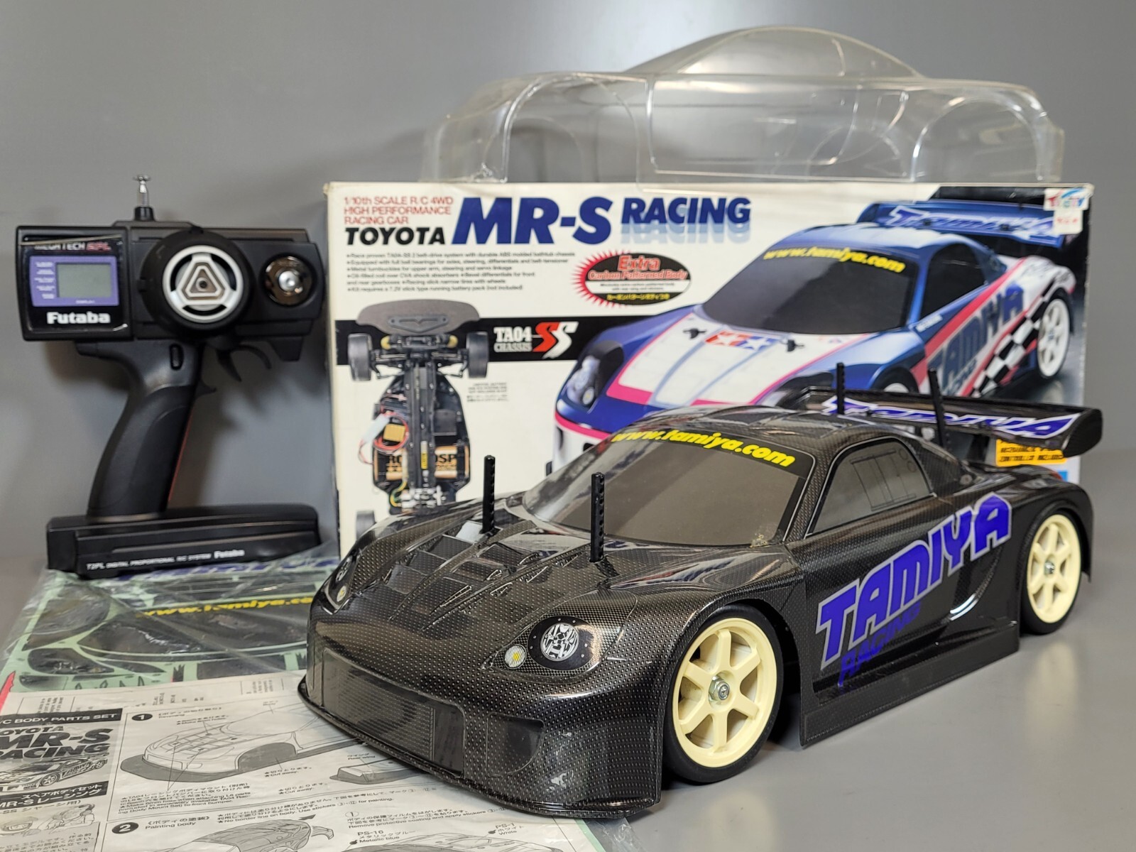 Use Tamiya 1/10 R/C Toyota MR-S Racing 4WD TA04-SS Belt Drive