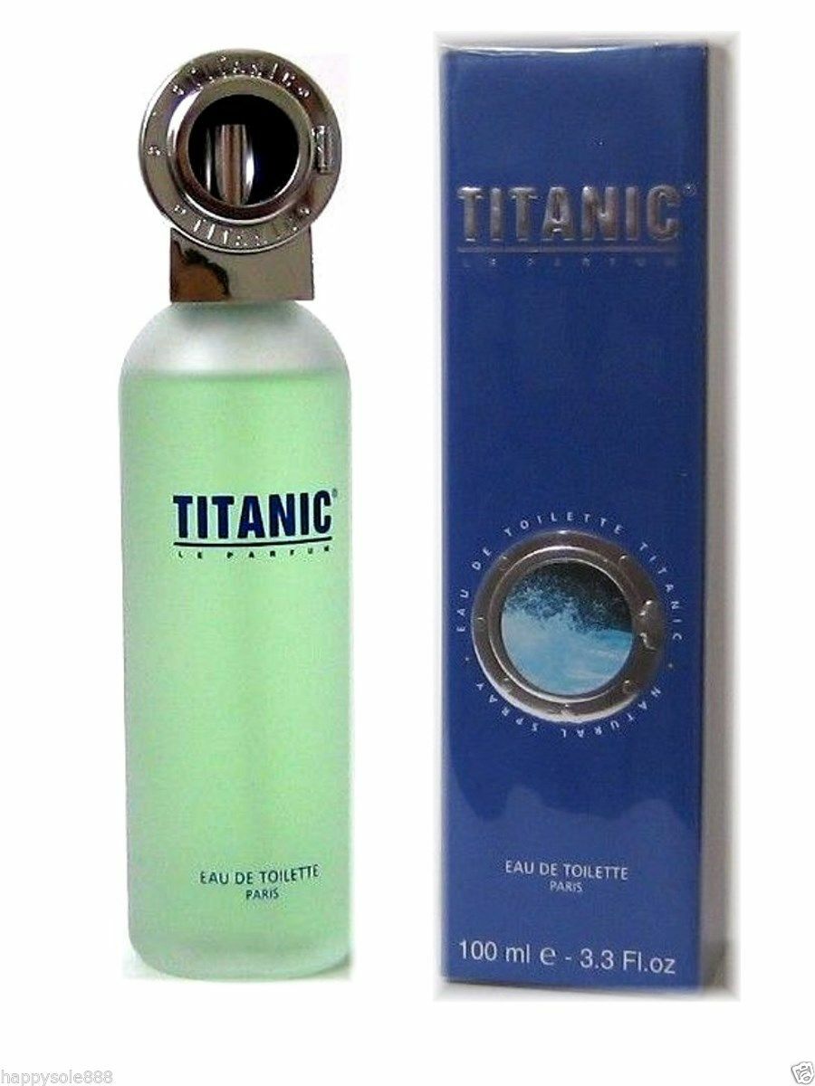 TITANIC Eau de Toilette 3.3 fl oz 100 ml Men's Spray Cologne