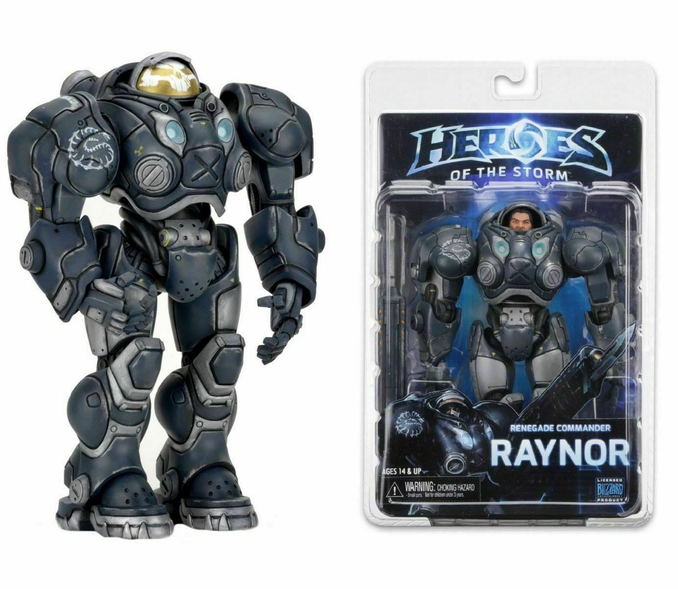 NECA Jim Raynor Starcraft Heroes Of The Storm Blizzard Warcraft 7