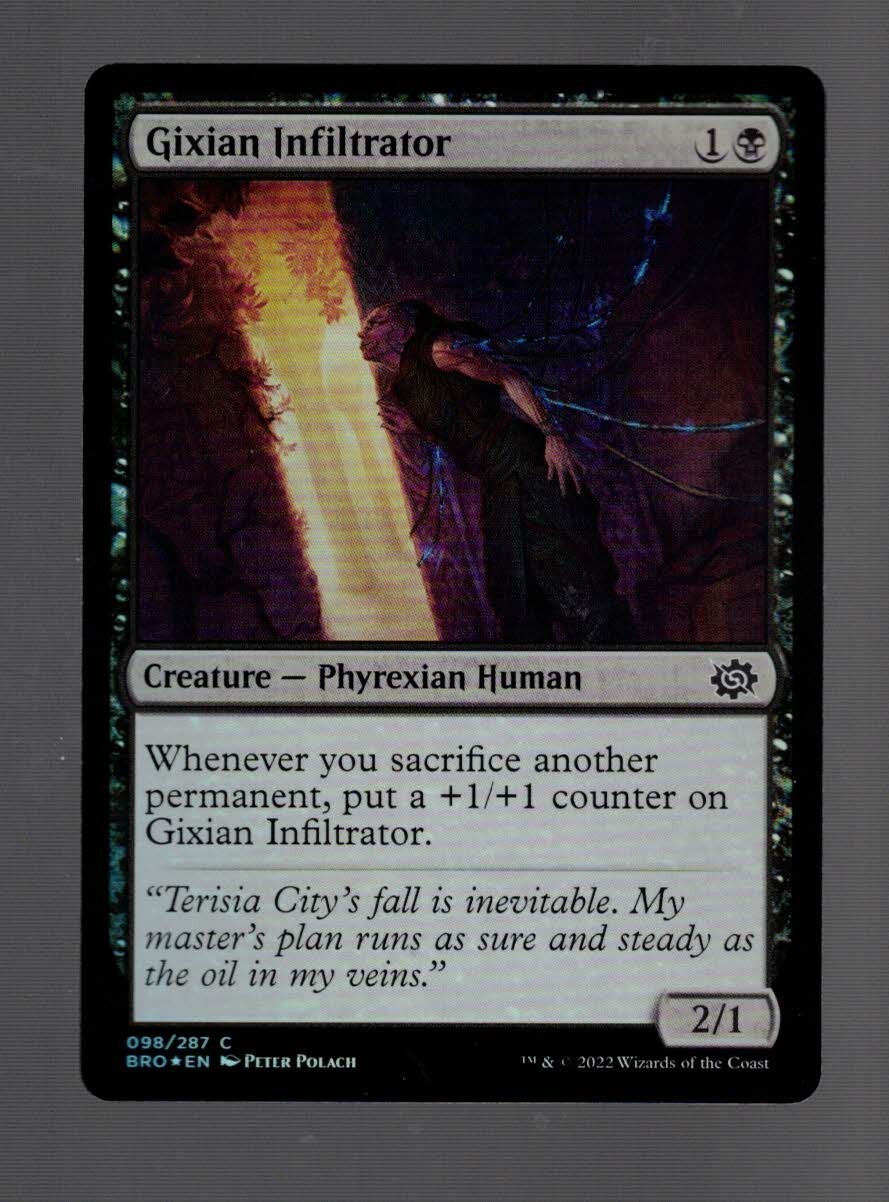 2022 MTG MAGIC THE GATHERING THE BROTHERS' WAR FOIL GIXIAN