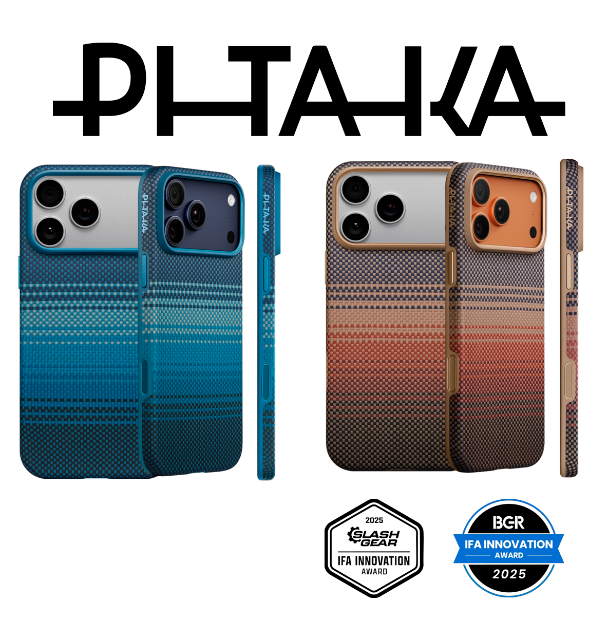 Pitaka Aramid UltraGuard Case Carbon Rugged MagSafe for Apple