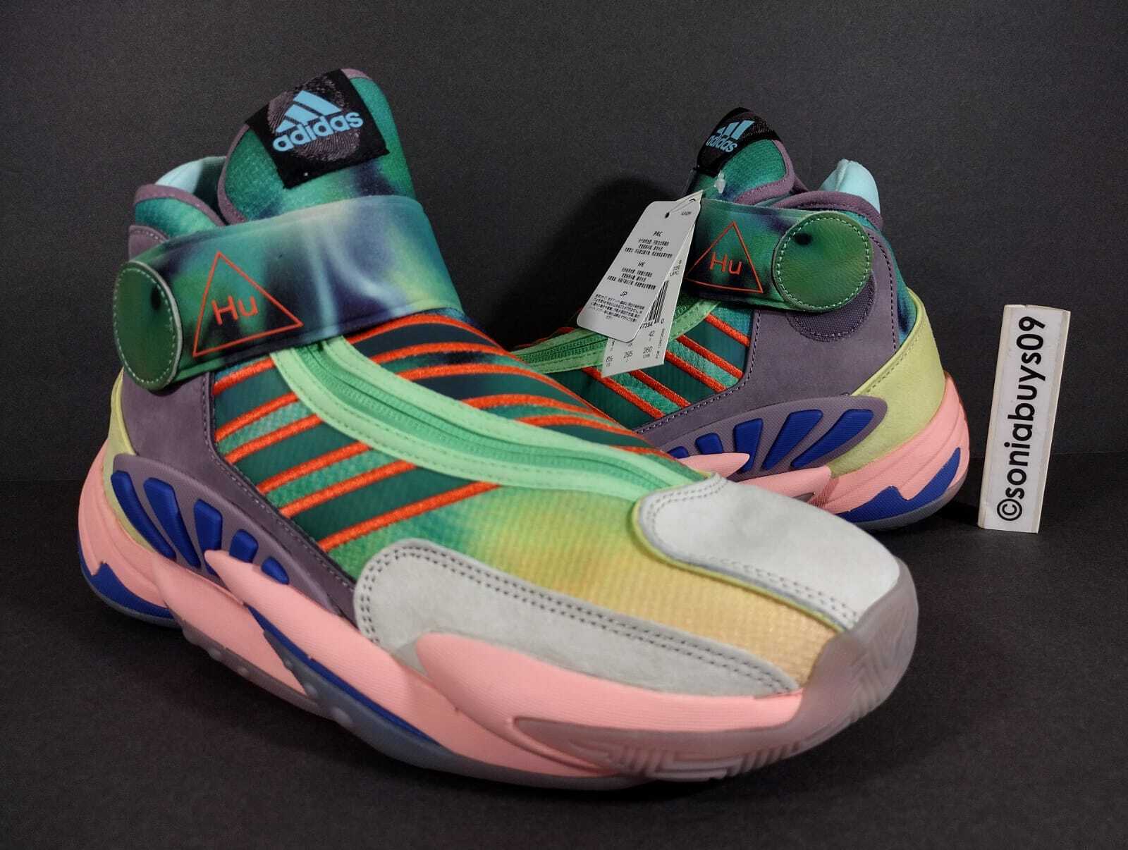 Adidas x Pharrell Williams 0 TO 60 Basketball Shoes, MultiColor