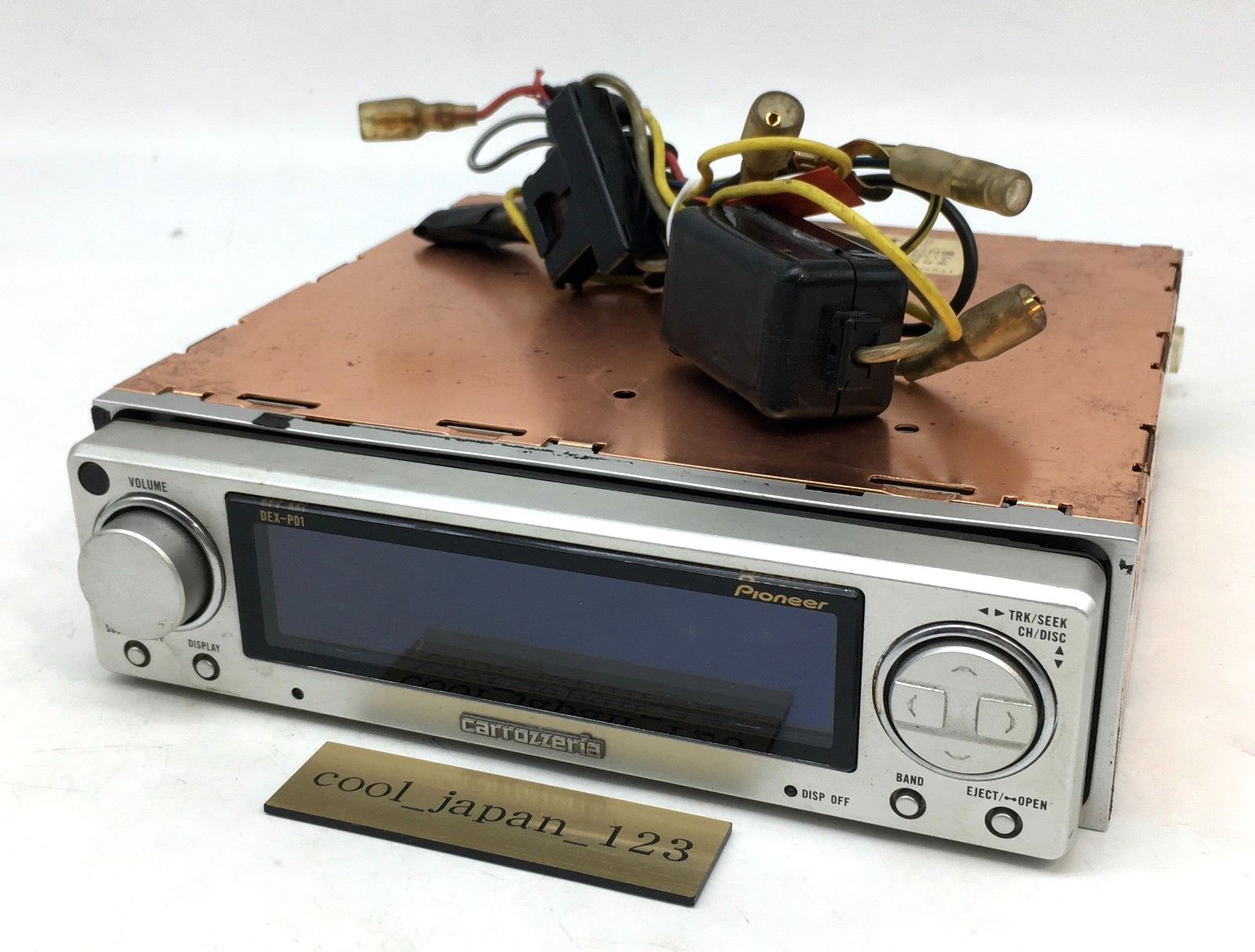 Rare Tested】Pioneer Carrozzeria DEX-P01 High-End 1DIN Car Audio