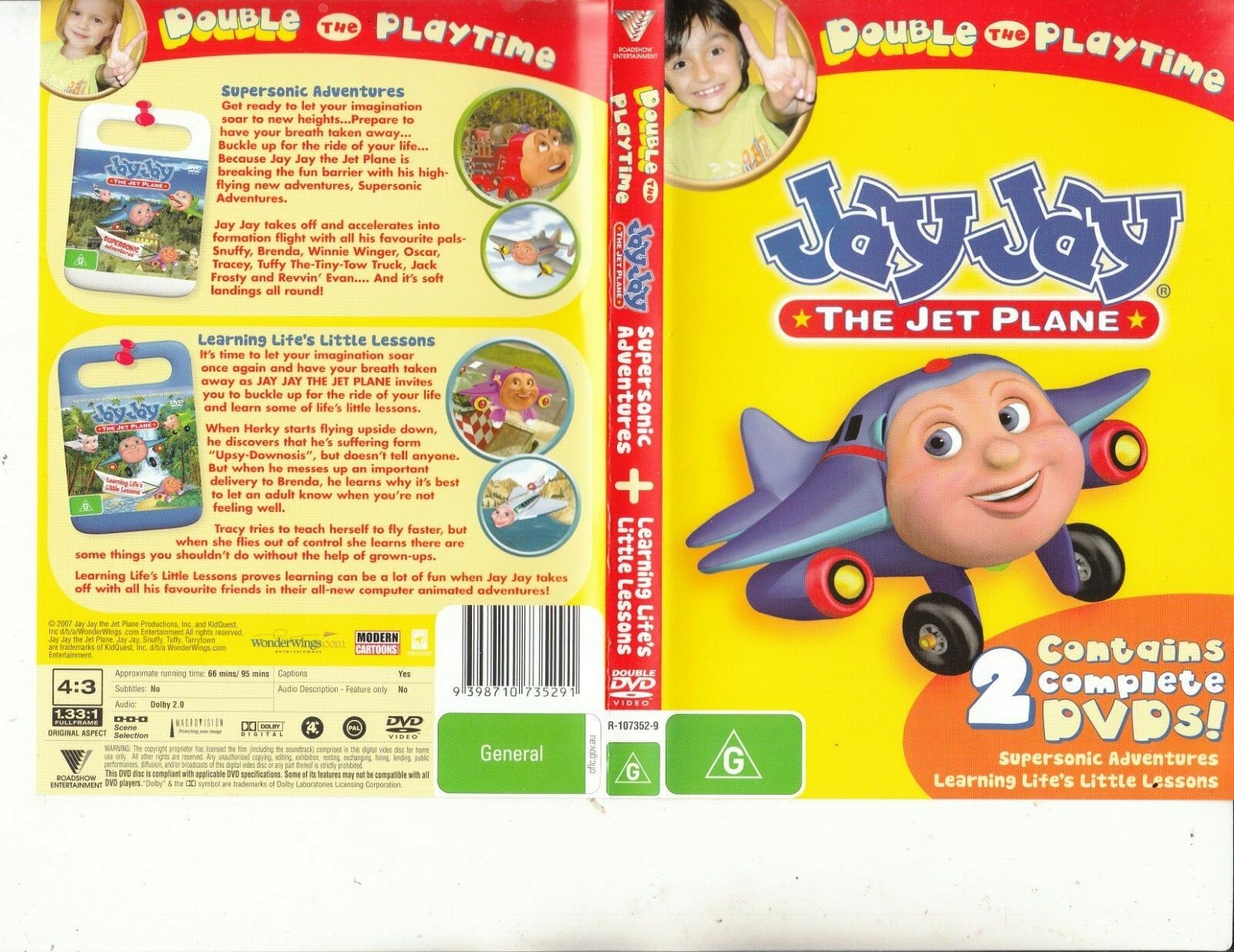 Jay Jay-The Jet Plane-Supersonic Adventure/Learning Life's