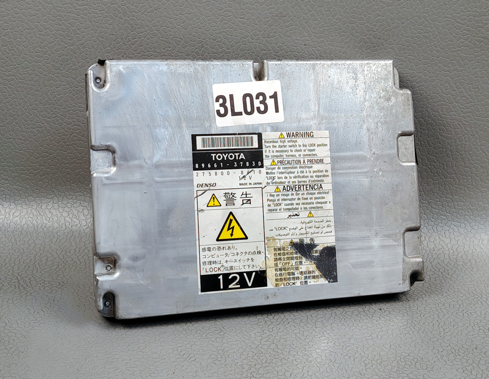 HINO TOYOTA DYNA 12V ENGINE CONTROL MODULE ECM ECU DENSO 89661