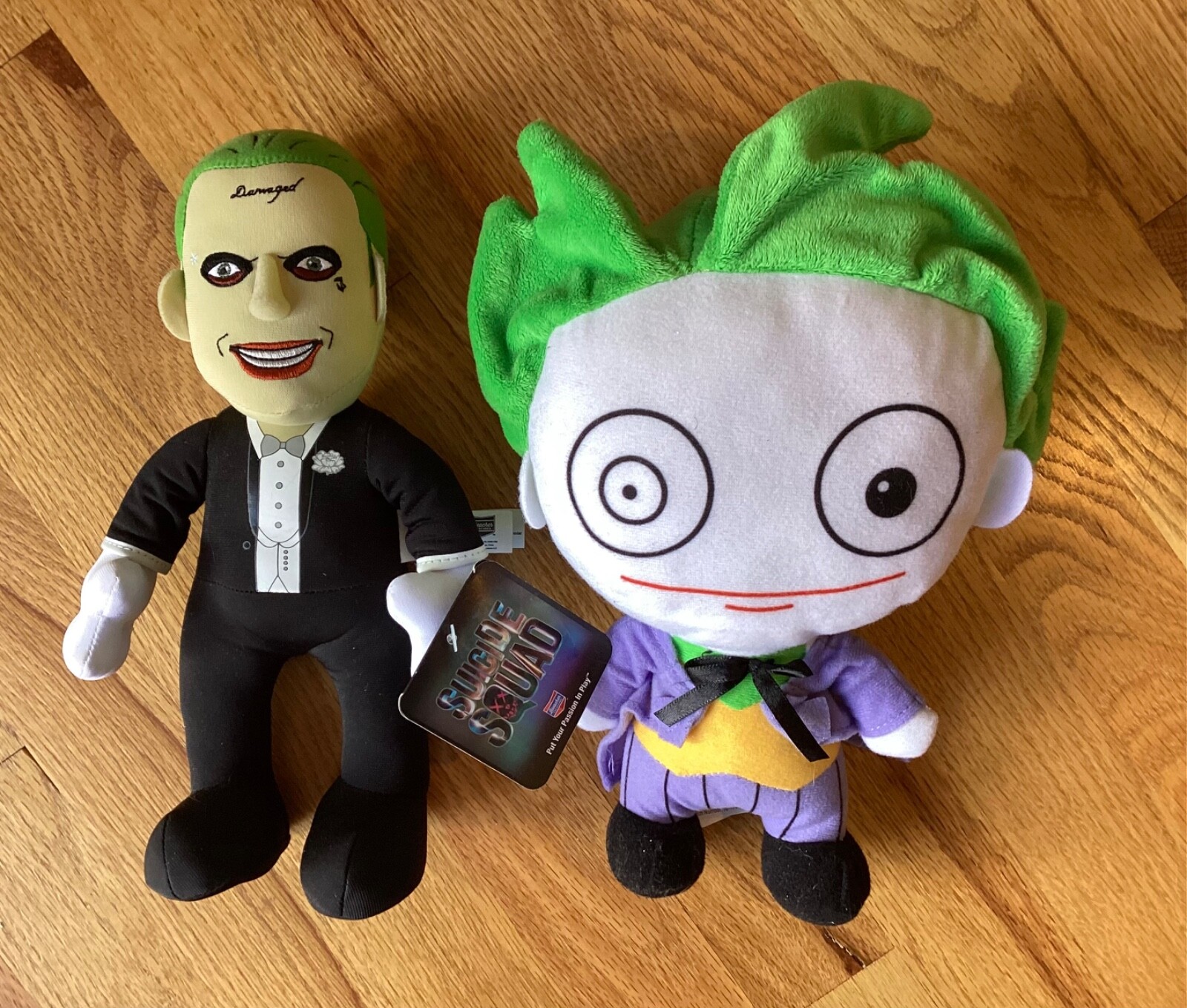 Bleacher Creature Suicide Squad JOKER + DC JOKER Plush - Set of 2