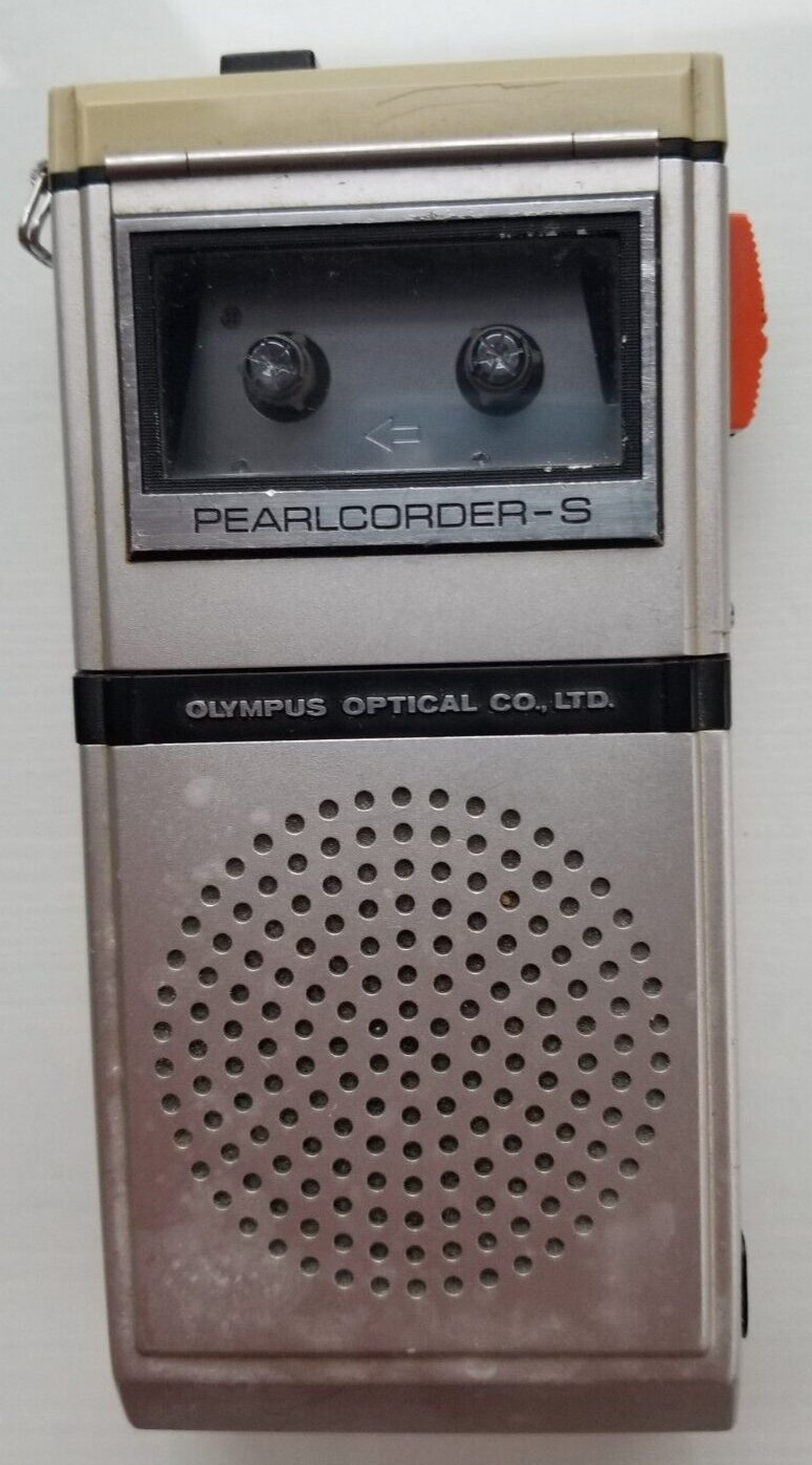 Olympus Pearlcorder-S Microcassette Recorder JIS UM- 3 Japan