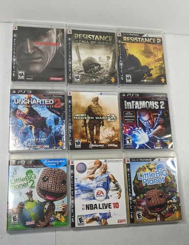 Sony PlayStation PS3 Mix Game Lot of 9 | eBay