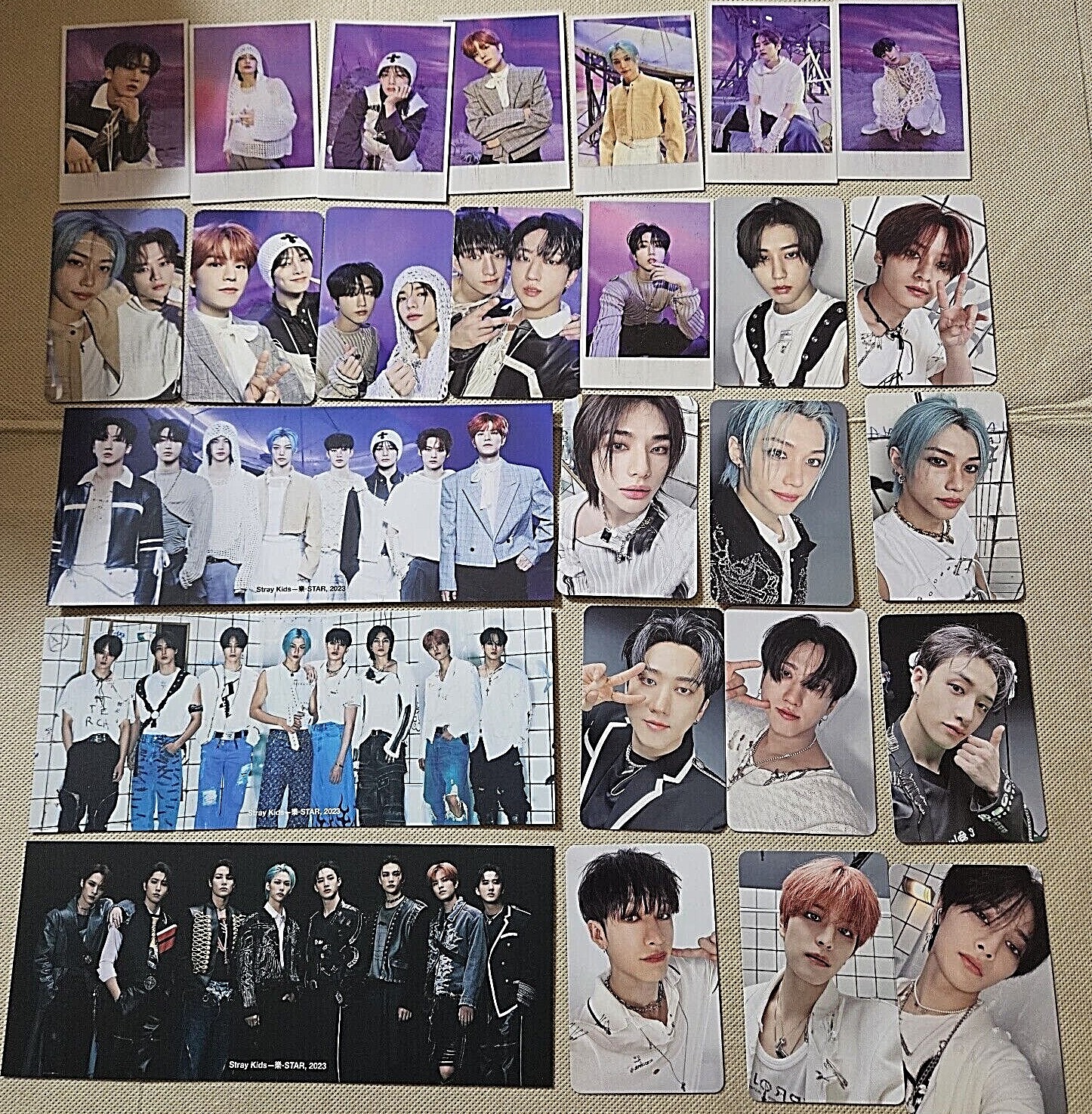 STRAY KIDS ROCK-STAR 8TH MINI [樂-STAR] ALBUM ORIGINAL POLAROID