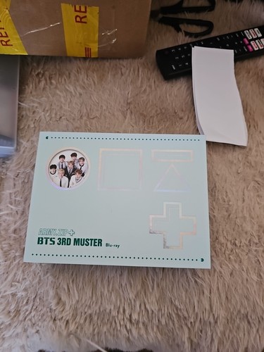 BTS Official 3rd Muster Blu-ray Army.Zip Full Set Sealed Rare +