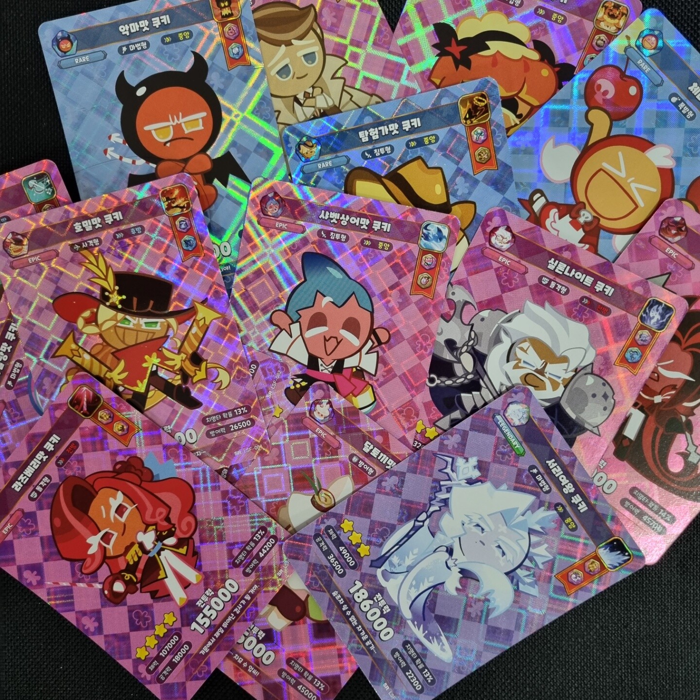 Cookie Run Kingdom Collectibl Cards Vol.2 Super Rare Cards LSF-069