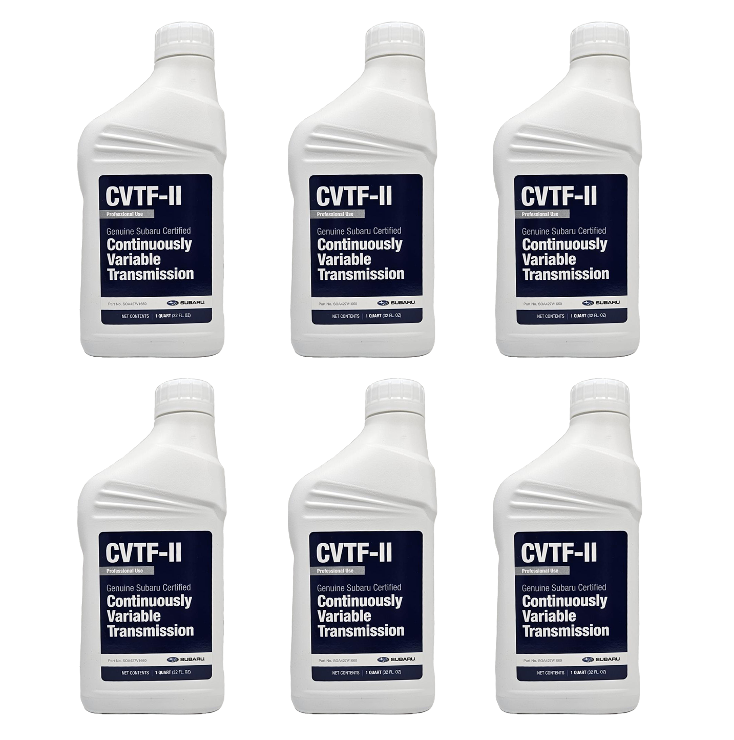 Genuine Subaru CVTF-II CVT Transmission Fluid 6 Quarts