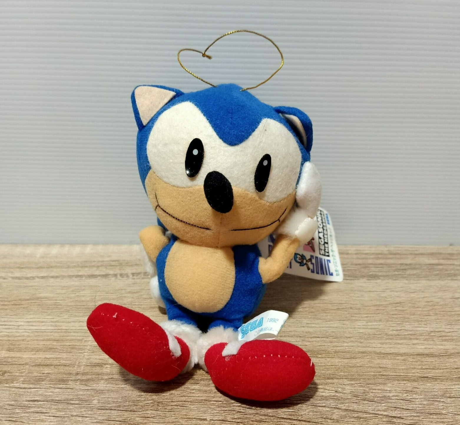 1992 Sega Sonic the Hedgehog Vintage Retro Standing Plush Doll