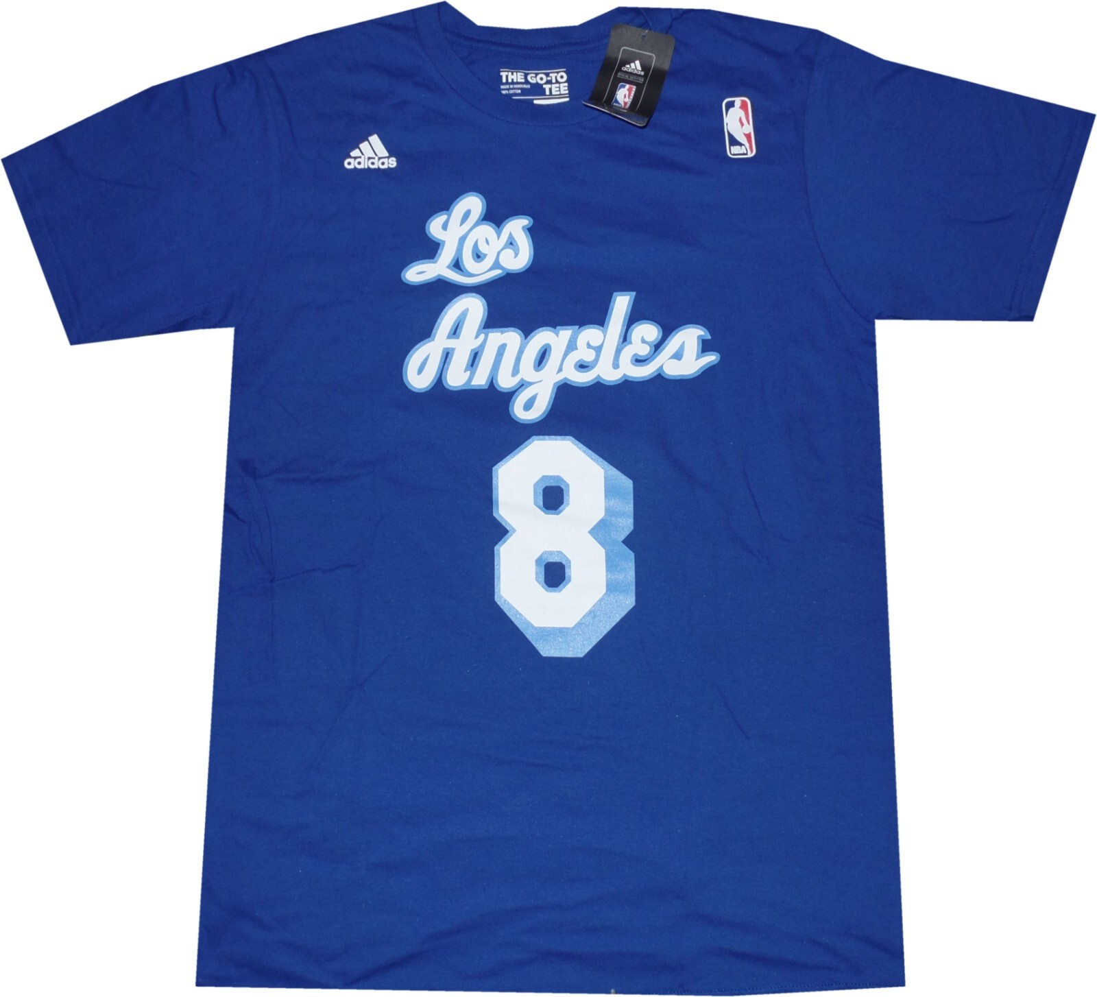 Los Angeles Lakers Lakers Kobe Bryant Blue Adidas Throwback Shirt