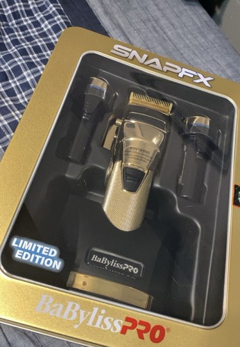 Babyliss Snap FX Gold Clipper with Dual Batter System - BRAND NEW