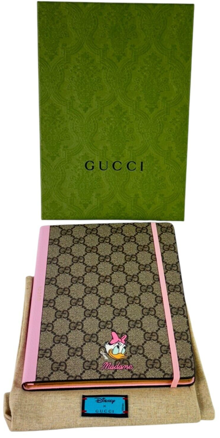 GUCCI X Disney Daisy Duck Note Memo Pad Notebook Beige/Pink | eBay