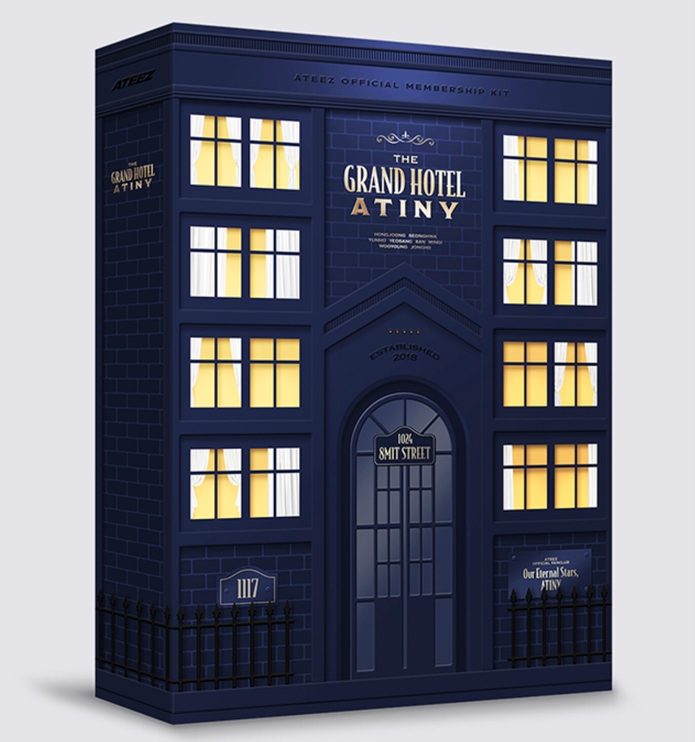 ATEEZ 2025 ATINY 6TH MEMBERSHIP KIT THE GRAND HOTEL ATINY official