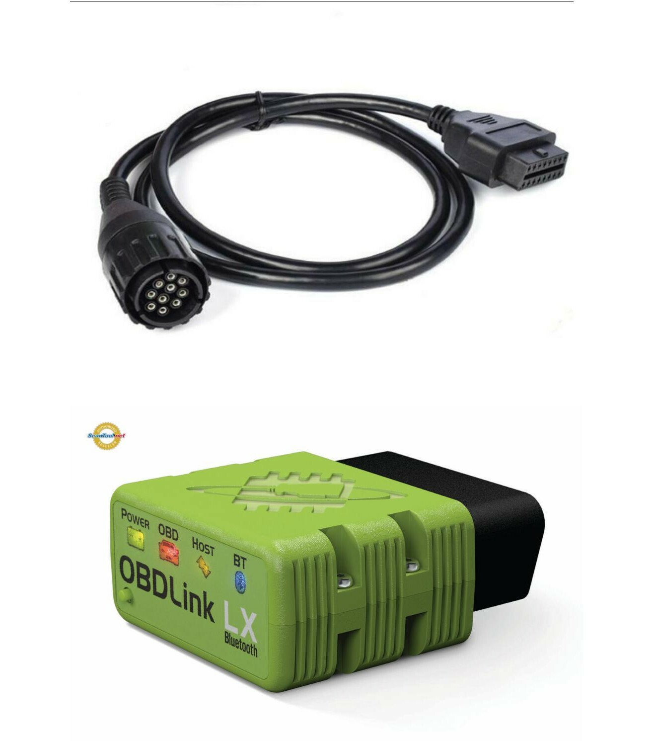 OBDLink LX Bluetooth Scanner +10PIN Adapter For BMW Motocycles