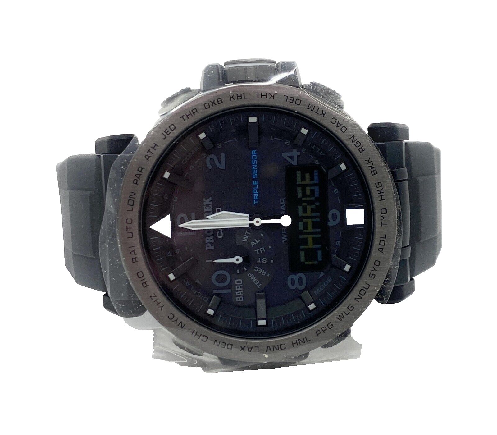 Casio Protek Triple Sensor Tough Solar 5545- PRG 650Y- New Old