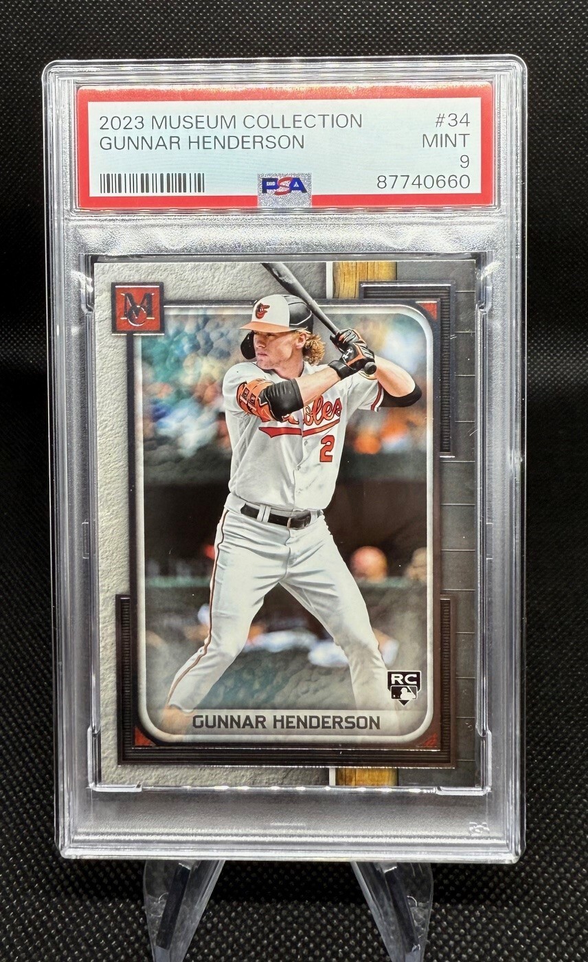2023 Topps Museum Collection Gunnar Henderson Rookie PSA 9 MINT