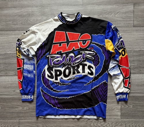 Vintage 90s AXO Sport Motocross Jersey Men's Size Medium With