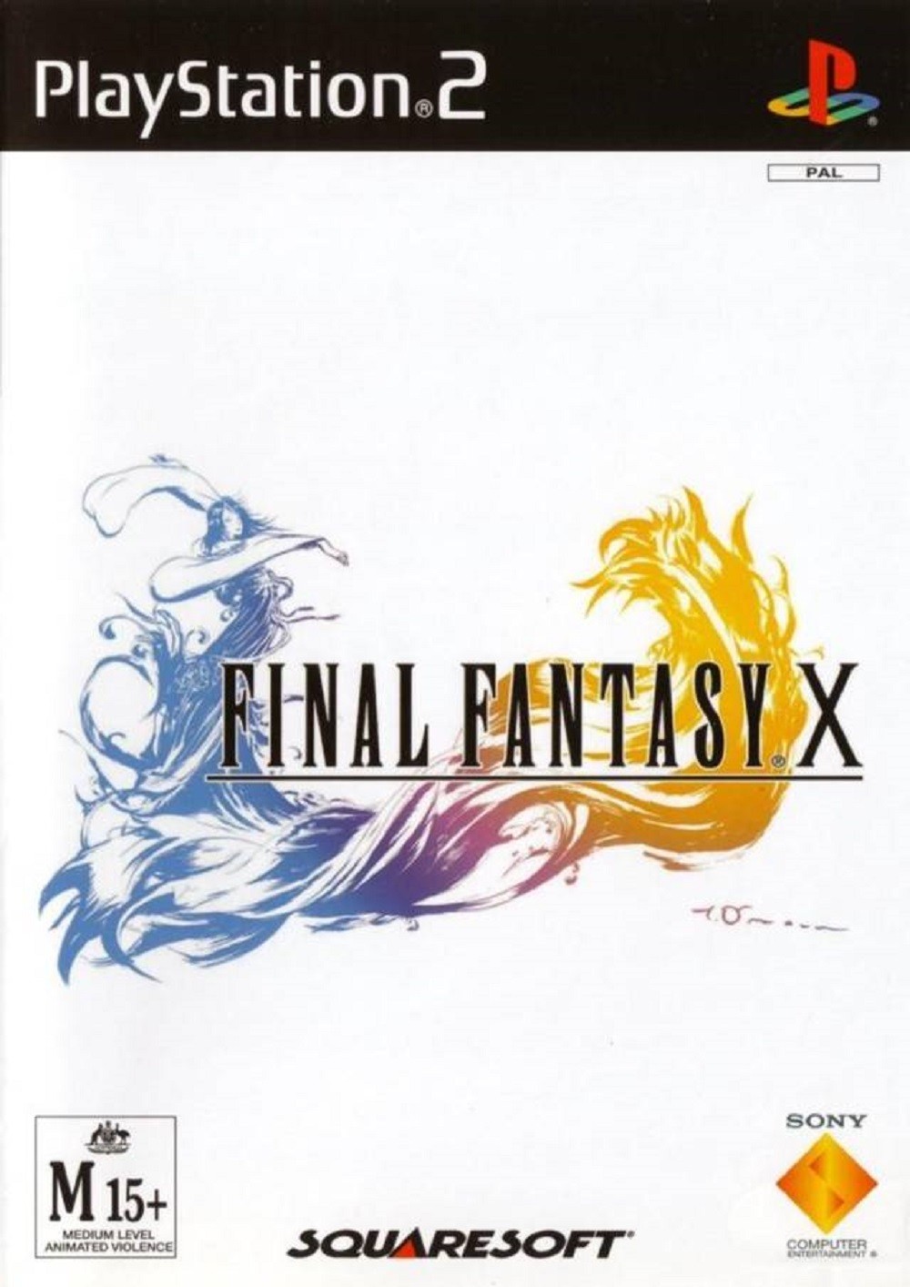 Final Fantasy X PAL for Sony Playstation 2/PS2 from Squaresoft