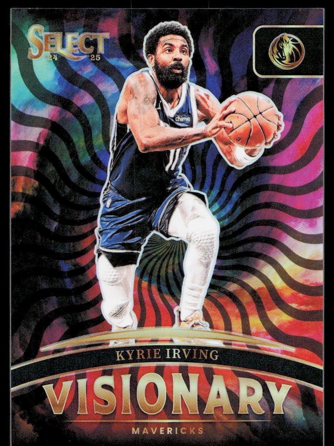 2024-25 NBA Panini Select Kyrie Irving Visionary THICK CASE HIT