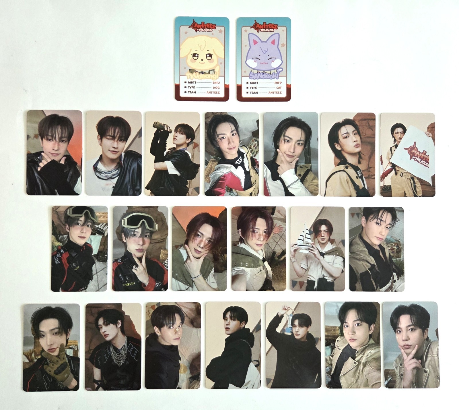 Ateez Aniteez In Treasure POP-UP MD Trading Card Photocard