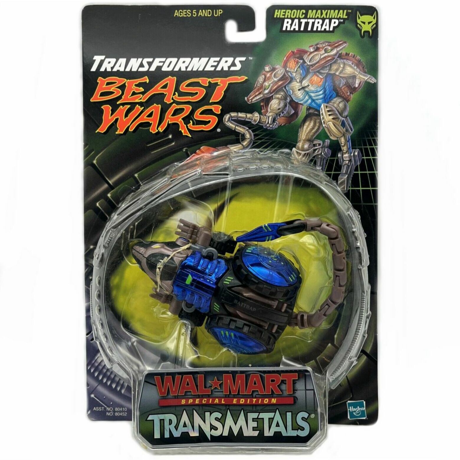 Transformers Beast Wars Transmetals Special Edition RATTRAP New