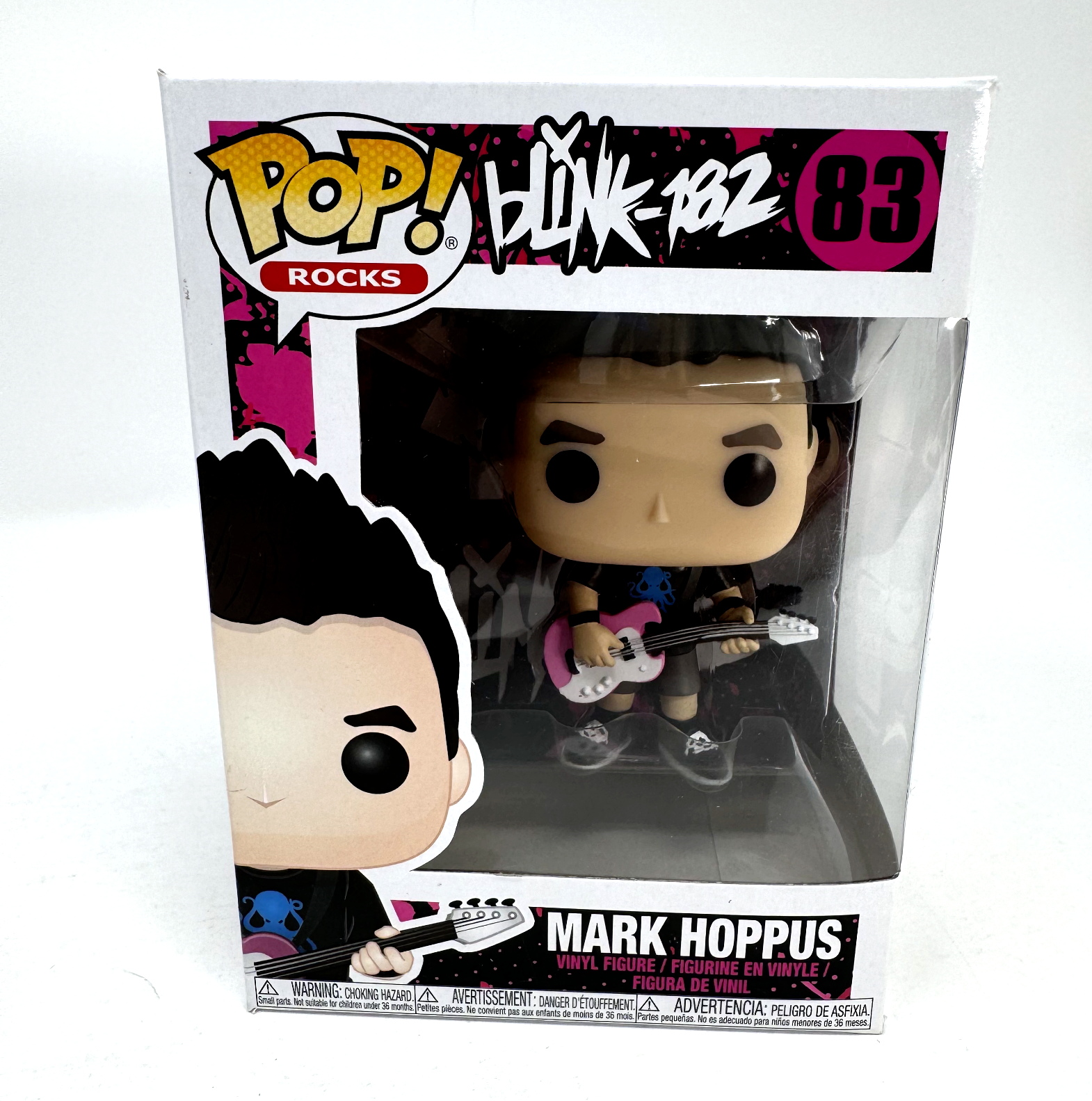 Funko Pop! Rocks Blink-182 Mark Hoppus #83 Brand New See Photos