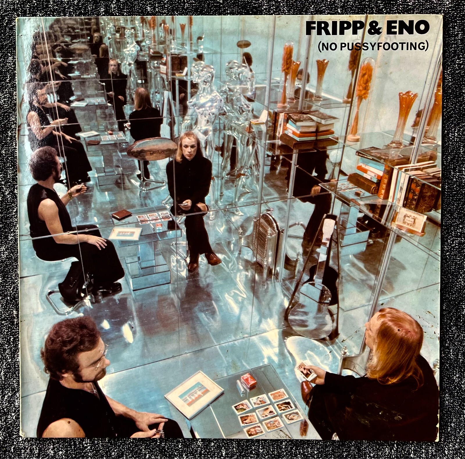 BRIAN ENO ROBERT FRIPP 1973 NO PUSSYFOOTING FRIPP & ENO Vintage LP